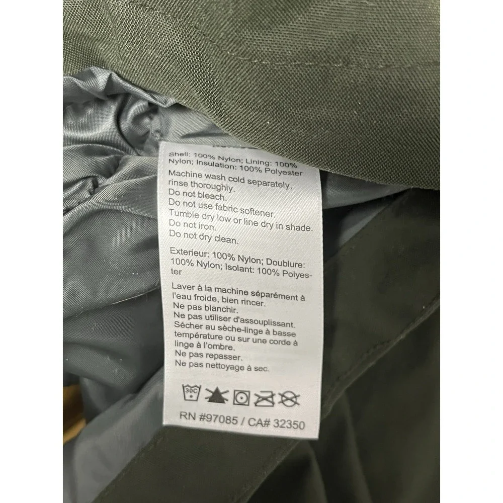 OUTDOOR RESEARCH Mens BlackPowder II Ski Jacket‎ Medium Hood Ranger Green Orange